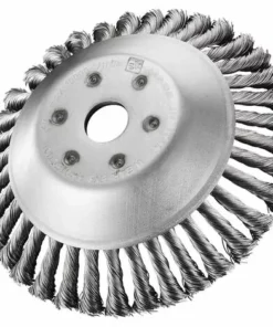 GALOZZOIT Herbes Pour Débroussailleuse 25 Mm X 150 Mm - Brosse Ronde Pour Débroussailleuse