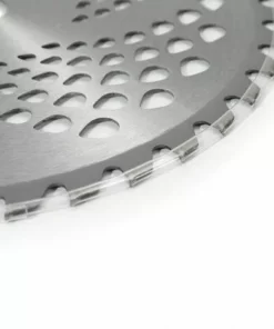 LUCKY-88 Lame De Tondeuse à Gazon, Lame Ronde En Alliage Hande En Acier Blanc à Un Mot (40 Dents) -Débroussailleuse Soldes Magasin 60061860 2