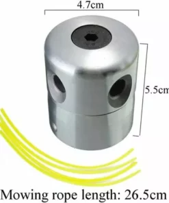 JOORRT Lot De 2 Têtes De Débroussailleuse En Aluminium Pour Débroussailleuse -Débroussailleuse Soldes Magasin 60186575 5