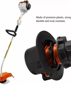 PREMIER Tête De Débroussailleuse Universelle, Tête De Tondeuses à Gazon Pour La Plupart Des Débroussailleuses, Comme Stihl Autocut C5-2 FS38 FS45 FSE60 FS50 -Débroussailleuse Soldes Magasin 60531925 3