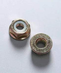 FONTAINEBLEAU Assortiment D’Écrou De Lame, Bride Universel Filetage à Gauche Remplacement Des Écrous De Lame Débroussailleuse Trimmer Accessoires，10 Pièces，Fonepro