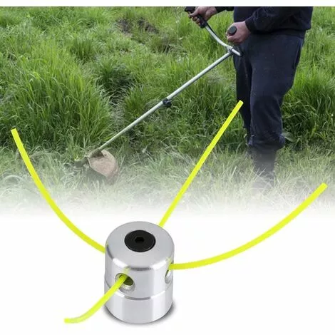 AOUGO Tête De Coupe Universelle Pour Tête De Coupe Avec Ligne Pour Pièce De Débroussailleuse 5 AOUGO Tête De Coupe Universelle Pour Tête De Coupe Avec Ligne Pour Pièce De Débroussailleuse – Image 3