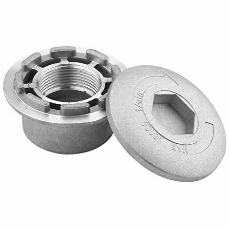 AOUGO Têtes De Coupe Universel Tondeuse à Gazon Tête D'Étanchéité En Aluminium Pour Tondeuse à Gazon 3 AOUGO Têtes De Coupe Universel Tondeuse à Gazon Tête D'Étanchéité En Aluminium Pour Tondeuse à Gazon