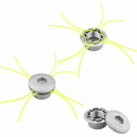 AOUGO Têtes De Coupe Universel Tondeuse à Gazon Tête D'Étanchéité En Aluminium Pour Tondeuse à Gazon 7 AOUGO Têtes De Coupe Universel Tondeuse à Gazon Tête D'Étanchéité En Aluminium Pour Tondeuse à Gazon – Image 5