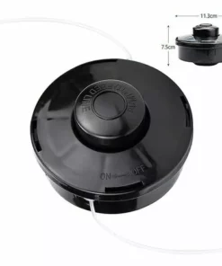 ILOVEMILAN Tête De Débroussailleuse Universelle Tondeuse En Nylon Bobine De Rechange Débroussailleuse Tête De Coupe M10 X 1.25 Pour Débroussailleuse Essence Essence -Débroussailleuse Soldes Magasin 60663813 2