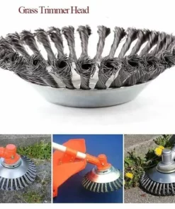 JOORRT Tête Brosse Désherbage 6 Pouces Métallique, Brosse Débroussailleuse De Mauvaises Herbes, Brosse à Désherber Ronde Pour Jardin Rue Agriculture(150 X 25,4mm) 9 JOORRT Tête Brosse Désherbage 6 Pouces Métallique, Brosse Débroussailleuse De Mauvaises Herbes, Brosse à Désherber Ronde Pour Jardin Rue Agriculture(150 X 25,4mm) -Débroussailleuse Soldes Magasin 60667810 3