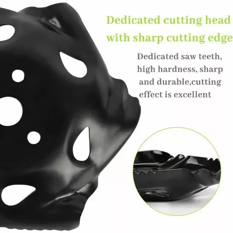 FR-LIFE Tête De Coupe-Herbe, BR-Vie Universel Tête De Débroussailleuse Tête De Bordure De Mauvaises Herbes Tête De Débroussailleuse De Trimmer De Tondeuse à Gazon 6 FR-LIFE Tête De Coupe-Herbe, BR-Vie Universel Tête De Débroussailleuse Tête De Bordure De Mauvaises Herbes Tête De Débroussailleuse De Trimmer De Tondeuse à Gazon – Image 4