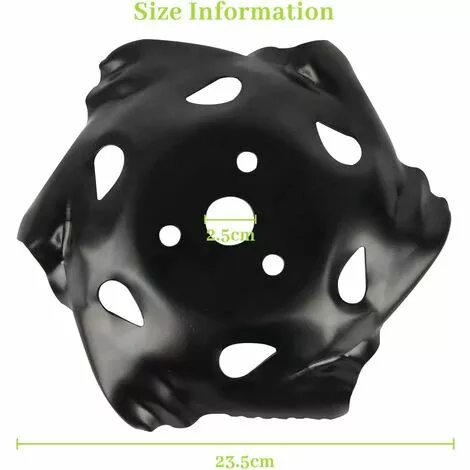 BENOBBY KIDS Tête De Débroussailleuse, Tête De Débroussailleuse, Tête De Débroussailleuse, Tête De Débroussailleuse Universelle, Tête De Débroussailleuse En Acier, Accessoires De Débroussailleuse Pour Jardin, 235x25,4 Mm 4 BENOBBY KIDS Tête De Débroussailleuse, Tête De Débroussailleuse, Tête De Débroussailleuse, Tête De Débroussailleuse Universelle, Tête De Débroussailleuse En Acier, Accessoires De Débroussailleuse Pour Jardin, 235x25,4 Mm – Image 2