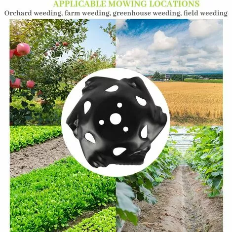 BENOBBY KIDS Tête De Débroussailleuse, Tête De Débroussailleuse, Tête De Débroussailleuse, Tête De Débroussailleuse Universelle, Tête De Débroussailleuse En Acier, Accessoires De Débroussailleuse Pour Jardin, 235x25,4 Mm 6 BENOBBY KIDS Tête De Débroussailleuse, Tête De Débroussailleuse, Tête De Débroussailleuse, Tête De Débroussailleuse Universelle, Tête De Débroussailleuse En Acier, Accessoires De Débroussailleuse Pour Jardin, 235x25,4 Mm – Image 4