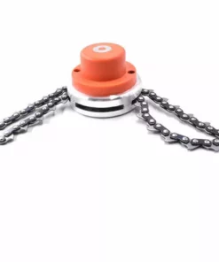 DENUOTOP Débroussailleuse Thermique Chaine Tondeuse A Gazon Jardin A Tete Debroussailleuse （rouge） -Débroussailleuse Soldes Magasin 60743991 3