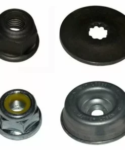 TOPHOMER 4 Pcs Kit Adaptateur Fixation De Lame Débroussailleuse En Métal