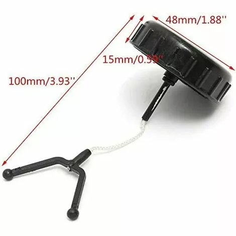 TOPHOMER 2 Pcs Bouchon D'huile Essence Remplissage D'Huile/Casquette, Bouchons Pour R¨¦servoir ¨¤ Huile/Bouchon D'Essence Carburant Pour Tron?onneuse Stihl MS170 /180/017/ 018 5 TOPHOMER 2 Pcs Bouchon D'huile Essence Remplissage D'Huile/Casquette, Bouchons Pour R¨¦servoir ¨¤ Huile/Bouchon D'Essence Carburant Pour Tron?onneuse Stihl MS170 /180/017/ 018 – Image 3