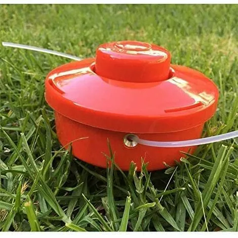 DECKON PC Universel 2 Ligne Bosse En Plastique Strimmer Tête Tondeuses À Gazon Cutter Rouge 7 DECKON PC Universel 2 Ligne Bosse En Plastique Strimmer Tête Tondeuses À Gazon Cutter Rouge – Image 5