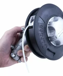 AOUGO Tête De Tondeuse à Gazon – Tête De Coupe Universelle 2 Lignes, Filetage M10, Brosse En Nylon Et Aluminium, Bobine De Tondeuse (noir) -Débroussailleuse Soldes Magasin 61233445 5