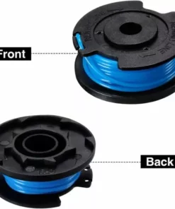 HIASDFLS 10 Pièces Ac14Rl3A Ligne De Bobine Coupe-Herbe De Rechange 11 Ft 0,065 Pouce Bobine De Corde D'Herbe Ligne De Bobine De Coupe, 2 Bobine Coupe-Bordures Compatible Avec Ryobi 18V, 24V, 40V -Débroussailleuse Soldes Magasin 61241976 3