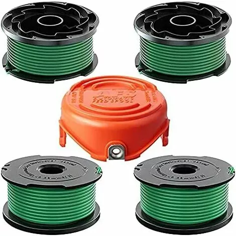 FVBJD BLACK+DECKER Bobine De Rechange SF-080 Bobine De Remplacement à Alimentation Automatique Pour Bobine De Fil Black And Decker Single Line (4pcs) 3 FVBJD BLACK+DECKER Bobine De Rechange SF-080 Bobine De Remplacement à Alimentation Automatique Pour Bobine De Fil Black And Decker Single Line (4pcs)
