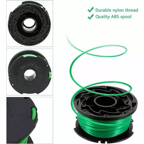 FVBJD BLACK+DECKER Bobine De Rechange SF-080 Bobine De Remplacement à Alimentation Automatique Pour Bobine De Fil Black And Decker Single Line (4pcs) 5 FVBJD BLACK+DECKER Bobine De Rechange SF-080 Bobine De Remplacement à Alimentation Automatique Pour Bobine De Fil Black And Decker Single Line (4pcs) – Image 3