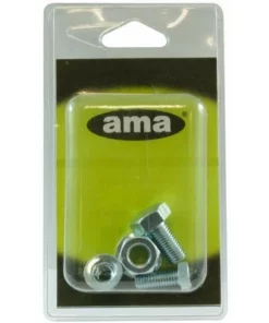 LEM SELECT Kit Vis Et écrous M8 + M10 Pour Débroussailleuses