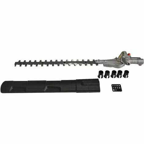 Renvoi D'angle Et Lamier Taille-haies Universel 55cm. Adaptateurs 24 - 25 - 25,4 - 26 -27 Mm 3 Renvoi D'angle Et Lamier Taille-haies Universel 55cm. Adaptateurs 24 - 25 - 25,4 - 26 -27 Mm