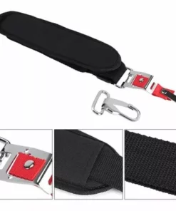 QERSTA Harnais Bretelle Réglable Avec Crochet Pour Débroussailleuse Tondeuse Coupe-Bordure Courroie Noire D'épaule Tondeuse à Gazon Durable Accessoire Débroussailleur De Trimmer -Débroussailleuse Soldes Magasin 62772397 4