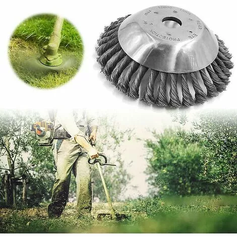 ILOVEMILAN Tête De Débroussailleuse à Fil Noué Conique Pour Tondeuse à Gazon, Boîte à Mauvaises Herbes Pour Débroussailleuse - 150 Mm 5 ILOVEMILAN Tête De Débroussailleuse à Fil Noué Conique Pour Tondeuse à Gazon, Boîte à Mauvaises Herbes Pour Débroussailleuse - 150 Mm – Image 3