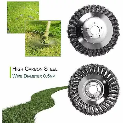 ILOVEMILAN Tête De Débroussailleuse à Fil Noué Conique Pour Tondeuse à Gazon, Boîte à Mauvaises Herbes Pour Débroussailleuse - 150 Mm 6 ILOVEMILAN Tête De Débroussailleuse à Fil Noué Conique Pour Tondeuse à Gazon, Boîte à Mauvaises Herbes Pour Débroussailleuse - 150 Mm – Image 4