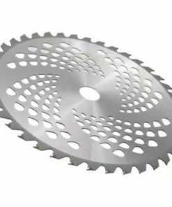 SINCèREETALI Lame De Tondeuse à Gazon, Lame Ronde En Alliage Hande En Acier Blanc à Un Mot (40 Dents) -Débroussailleuse Soldes Magasin 63519555 3