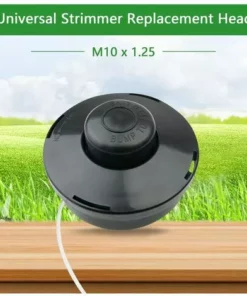 FLYME Lot De 2 Tête De Débroussailleuse Universelle Nylon Bobine De Rechange Et Tête De Coupe M10 X 1,25 Pour Débroussailleuse Thermique à Essence -Débroussailleuse Soldes Magasin 63701885 3