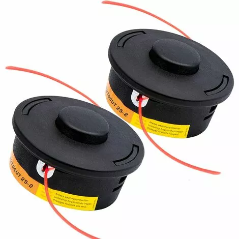 FLYME Tête Faucheuse Pour Stihl Auto Cut 25-2, Tête De Coupe Fits Débroussailleuse Modèle Stihl FS, KM Series(2 Pièces) 3 FLYME Tête Faucheuse Pour Stihl Auto Cut 25-2, Tête De Coupe Fits Débroussailleuse Modèle Stihl FS, KM Series(2 Pièces)