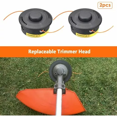 FLYME Tête Faucheuse Pour Stihl Auto Cut 25-2, Tête De Coupe Fits Débroussailleuse Modèle Stihl FS, KM Series(2 Pièces) 6 FLYME Tête Faucheuse Pour Stihl Auto Cut 25-2, Tête De Coupe Fits Débroussailleuse Modèle Stihl FS, KM Series(2 Pièces) – Image 4