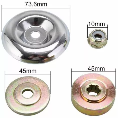 CATHERINE Tondeuse À Gazon Six Lames Coupe Herbe Tête Débroussailleuse Accessoires 4 CATHERINE Tondeuse À Gazon Six Lames Coupe Herbe Tête Débroussailleuse Accessoires – Image 2