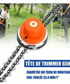 Accessoires De Tondeuse à Gazon Tête De Coupe Durable En Nylon,HANBING -Débroussailleuse Soldes Magasin 63783667 4