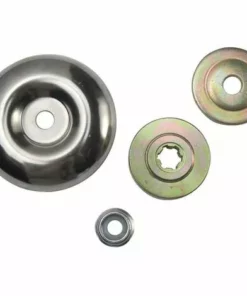 SINCèREETALI Lot De 4 Kits De Fixation D'écrou De Lame D'engrenage En Métal Pour Tondeuse à Gazon, Plaque De Lame En Métal Universelle Pour Bo?te De Vitesses De Tondeuse à Gazon -Débroussailleuse Soldes Magasin 63816732 4