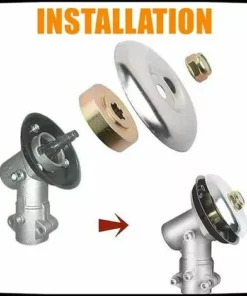 SINCèREETALI 5pcs Kit De Fixation D'écrou De Lame D'engrenage En Métal De Rechange Avec Boulons à Tête à Six Pans Creux Pour Débroussailleuse Débroussailleuse Kit De Fixation D'écrou Universel M10 Accessoires, Pour Tondeuse à Gazon Débroussailleuse -Débroussailleuse Soldes Magasin 63819472 4