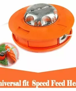 SINCèREETALI Tête De Tondeuse à Gazon - Tête De Coupe Universelle à 2 Lignes, Brosse En Nylon En Aluminium Fileté M10, Bobine De Bosse De Tondeuse (orange) 9 SINCèREETALI Tête De Tondeuse à Gazon - Tête De Coupe Universelle à 2 Lignes, Brosse En Nylon En Aluminium Fileté M10, Bobine De Bosse De Tondeuse (orange) -Débroussailleuse Soldes Magasin 63820556 3