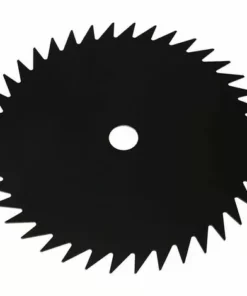 SINCèREETALI Lame à 40 Dents Compatible Avec La Plupart Des Dents De Débroussailleuse Lames De Scie à Métaux Au Manganèse Accessoires De Tondeuse à Brosse De Désherbage Accessoires De Lame Ronde