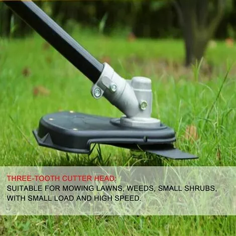 SINCèREETALI Lame De Débroussailleuse De Rechange Compatible Avec Les Lames De Débroussailleuse En Acier à 3 Dents Strimmer 10" 6 SINCèREETALI Lame De Débroussailleuse De Rechange Compatible Avec Les Lames De Débroussailleuse En Acier à 3 Dents Strimmer 10" – Image 4