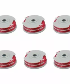 FOZIY FLY021 Bobine De Fil De Rechange Pour Débroussailleuse 1,5 Mm Double Alimentation Automatique Contour Mini Trim Multi Trim Power Trim Et Revolution 6 Pièces，Fonepro