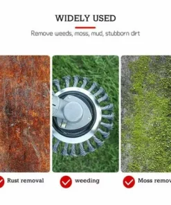 GroupM 6 Pouces 150mm Brosse De Désherbage Bol Type Torsion Fil Roue Pelouse Jardin Outils Agricoles Débroussailleuse 11 GroupM 6 Pouces 150mm Brosse De Désherbage Bol Type Torsion Fil Roue Pelouse Jardin Outils Agricoles Débroussailleuse -Débroussailleuse Soldes Magasin 63890022 5