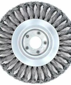 ENLENK Tête De Désherbage Fil D'acier, 6 Pouce Brosse Rotative Disque De Pinceau à Roue Pour Outils De Pelouse Jardin Agriculture - Trou Intérieur 25.4mm (6 Pouce) -Débroussailleuse Soldes Magasin 63999929 3