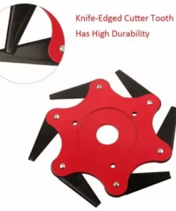 Ensoleillé Lame De Débroussailleuse à Tête De Coupe à Six Lames -Débroussailleuse Soldes Magasin 64073076 2