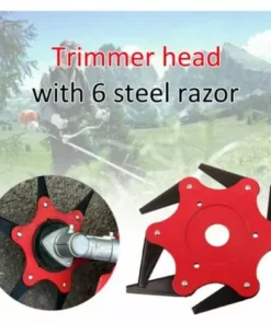 Ensoleillé Lame De Débroussailleuse à Tête De Coupe à Six Lames -Débroussailleuse Soldes Magasin 64073076 3