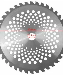 ARC-EN-CIéL Lame De Débroussailleuse Lames De Scie à Bois De 40 Dents 1'' Diamètre De L'alésage 10'' Lames à Pointe En Carbure Pour L'herbe De Jardin 1,5x255x25,4mm,Arcenciél -Débroussailleuse Soldes Magasin 64126545 2