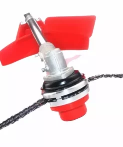 CARILLONSàVENT Dual Scratch Tête En Acier Universel Tête En Nylon Ligne De Jardinage Outils De Jardinage Weed Brush Cutter Jardin Pièces Petit Trimmer Pour La Tondeuse à Gazon (Color : Chain Blade) Carivent -Débroussailleuse Soldes Magasin 64138622 3