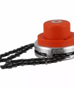 CARILLONSàVENT Dual Scratch Tête En Acier Universel Tête En Nylon Ligne De Jardinage Outils De Jardinage Weed Brush Cutter Jardin Pièces Petit Trimmer Pour La Tondeuse à Gazon (Color : Chain Blade) Carivent -Débroussailleuse Soldes Magasin 64138622 5