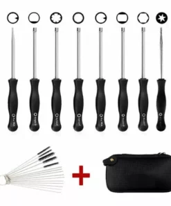CARILLONSàVENT Lot De 10 Outil De Réglage De Carburateur Avec Brosse De Nettoyage Aiguille De Carburateur Pour Moteur 2 Cycle Petite Courantes Echo Stihl Poulan Husqvarna MTD Ryobi Homelite Tondeuse Weed Eater Carivent
