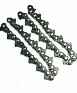 CARILLONSàVENT Têtes De Tondeuse à Gazon Noires Pour Accessoires Durables Agricoles De Jardin En Acier Au Manganèse Extérieur Désherbage Dur Et Longue Durée De Vie 2 Chaînes, Carivent