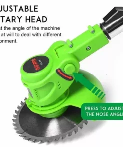 HAZEL Coupe-bordures électrique 24V 450W Débroussailleuse Tondeuse à Batterie Avec 2 Batteries -Débroussailleuse Soldes Magasin 64198879 3