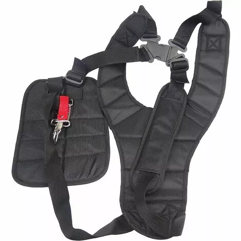 AOUGO Sangle De Confort Noire Double épaule, Bandoulière Pour Débroussailleuses/coupe-bordures/harnais De Débroussailleuse, Débroussailleuse De Jardin Tondeuse à Gazon Ceinture En Nylon 3 AOUGO Sangle De Confort Noire Double épaule, Bandoulière Pour Débroussailleuses/coupe-bordures/harnais De Débroussailleuse, Débroussailleuse De Jardin Tondeuse à Gazon Ceinture En Nylon