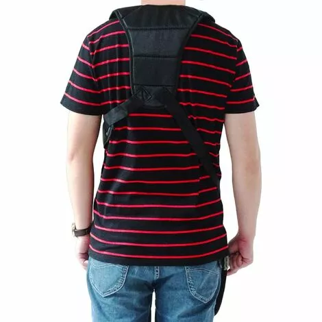 AOUGO Sangle De Confort Noire Double épaule, Bandoulière Pour Débroussailleuses/coupe-bordures/harnais De Débroussailleuse, Débroussailleuse De Jardin Tondeuse à Gazon Ceinture En Nylon 6 AOUGO Sangle De Confort Noire Double épaule, Bandoulière Pour Débroussailleuses/coupe-bordures/harnais De Débroussailleuse, Débroussailleuse De Jardin Tondeuse à Gazon Ceinture En Nylon – Image 4